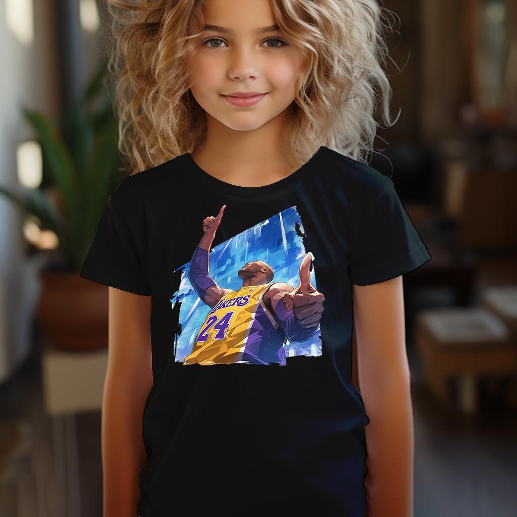 Camiseta Majica sa štampanim printom Cam 461, Dečija, Crna