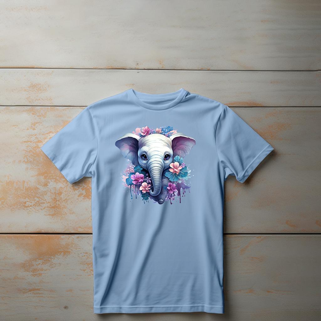 Camiseta Majica sa štampanim printom Cam 396, Dečija, Cijan