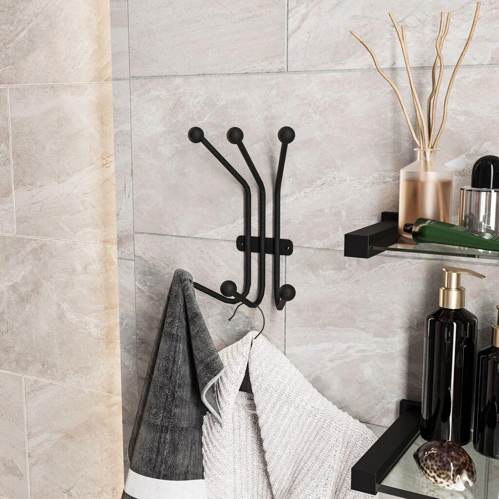 Wallity Kuka za kačenje Ant, Crna