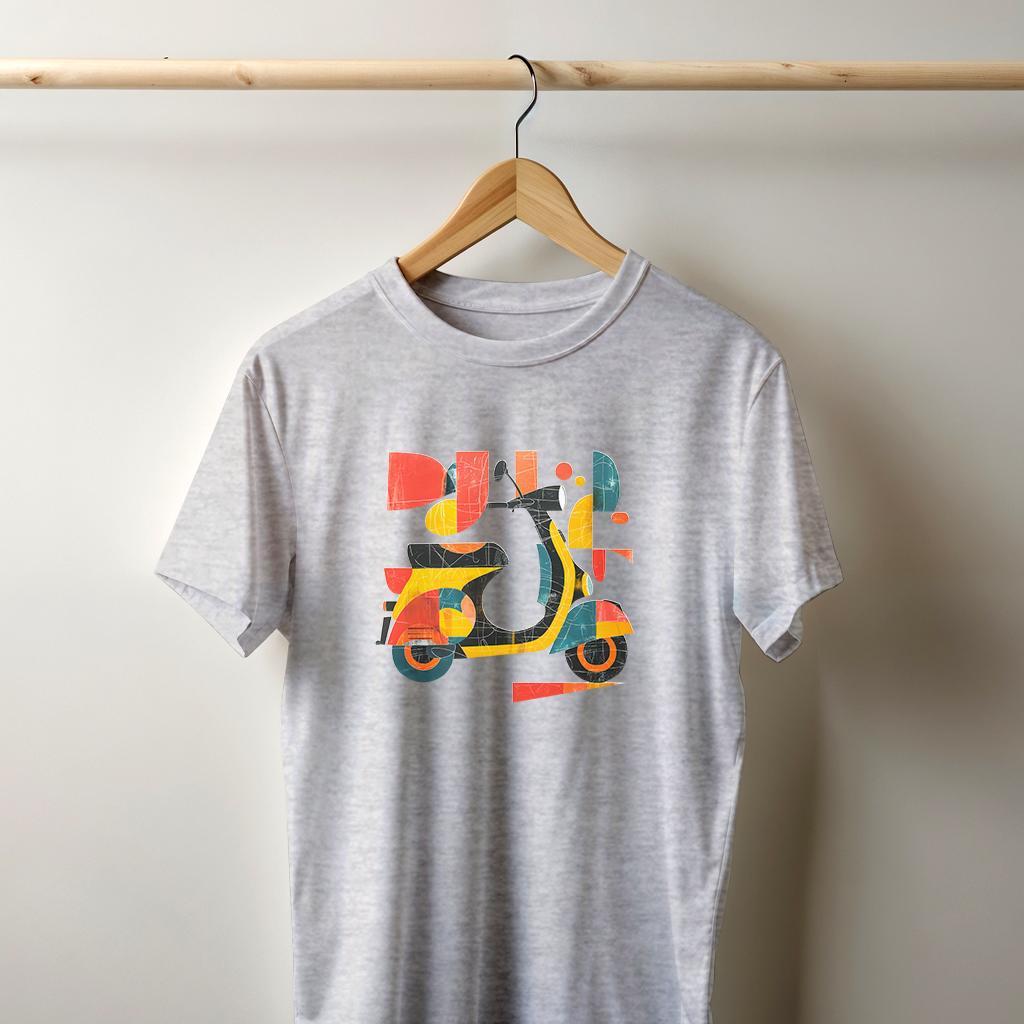 Camiseta Majica sa štampanim printom Cam 339, Muška, Hrom