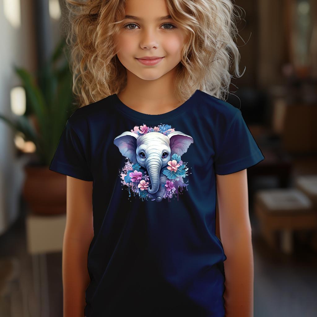 Camiseta Majica sa štampanim printom Cam 396, Dečija, Tamnoplava