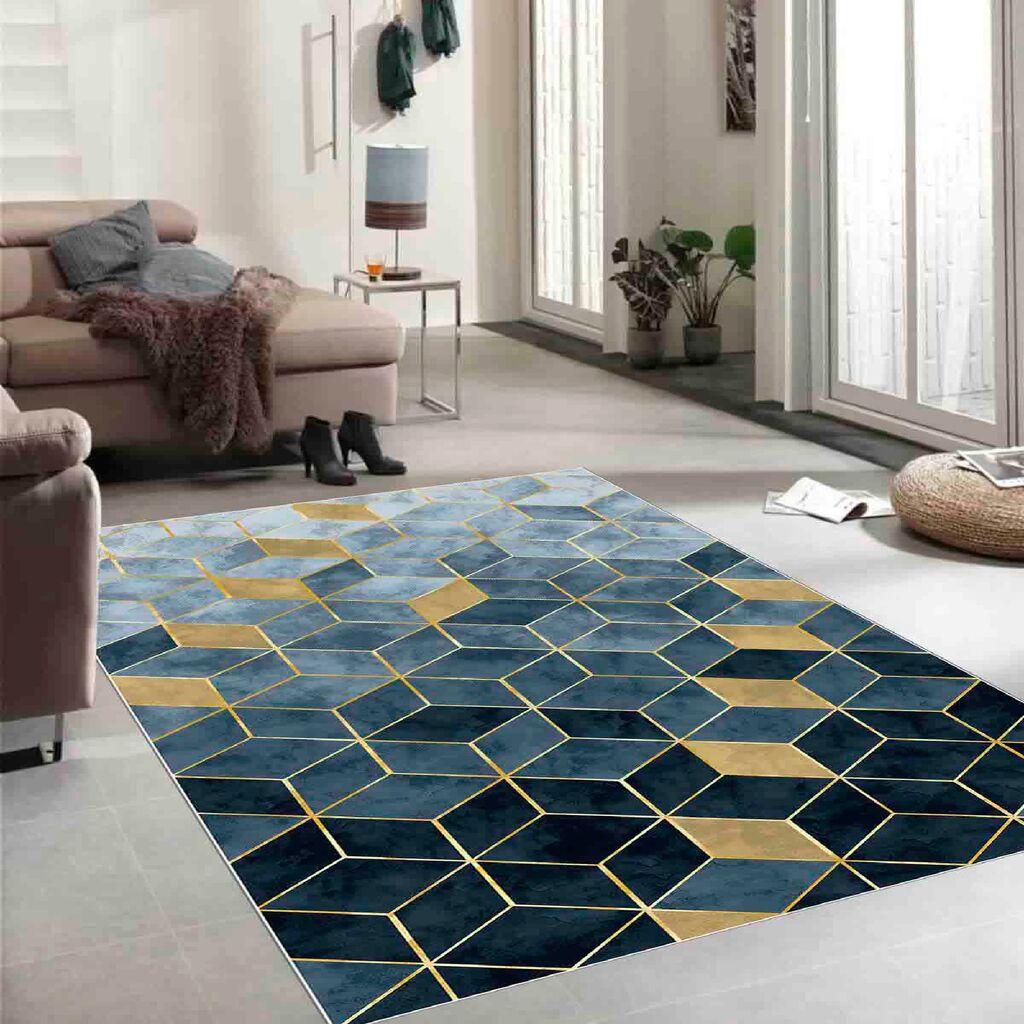 Conceptum Hypnose Tepih Exfab215, 160x230cm, Tamnoplavi