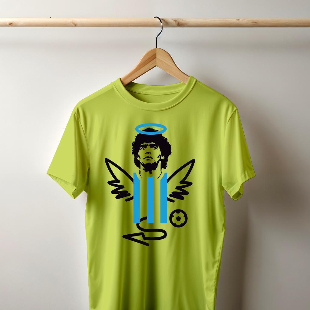 Camiseta Majica sa štampanim printom Cam 464, Muška, Limeta