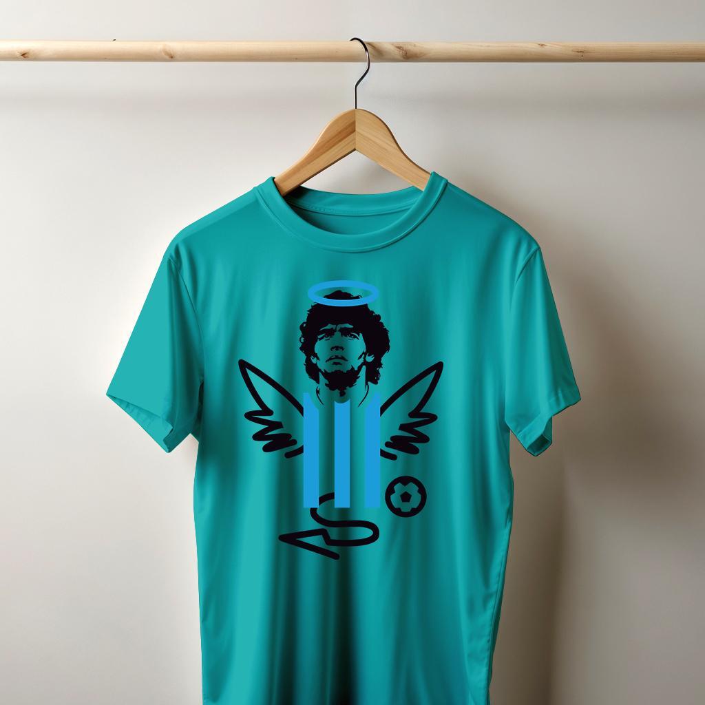 Camiseta Majica sa štampanim printom Cam 464, Muška, Tirkizna