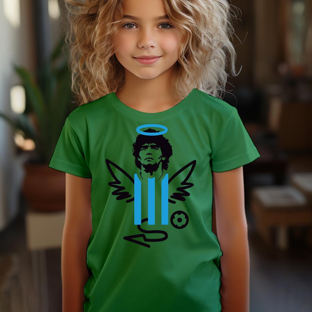 Camiseta Majica sa štampanim printom Cam 464, Dečija, Zelena