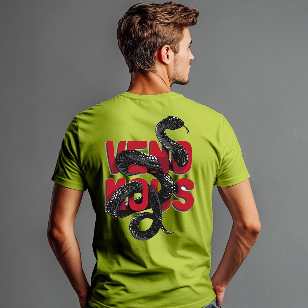 Camiseta Majica sa štampanim printom Frost 12, Muška, Limeta