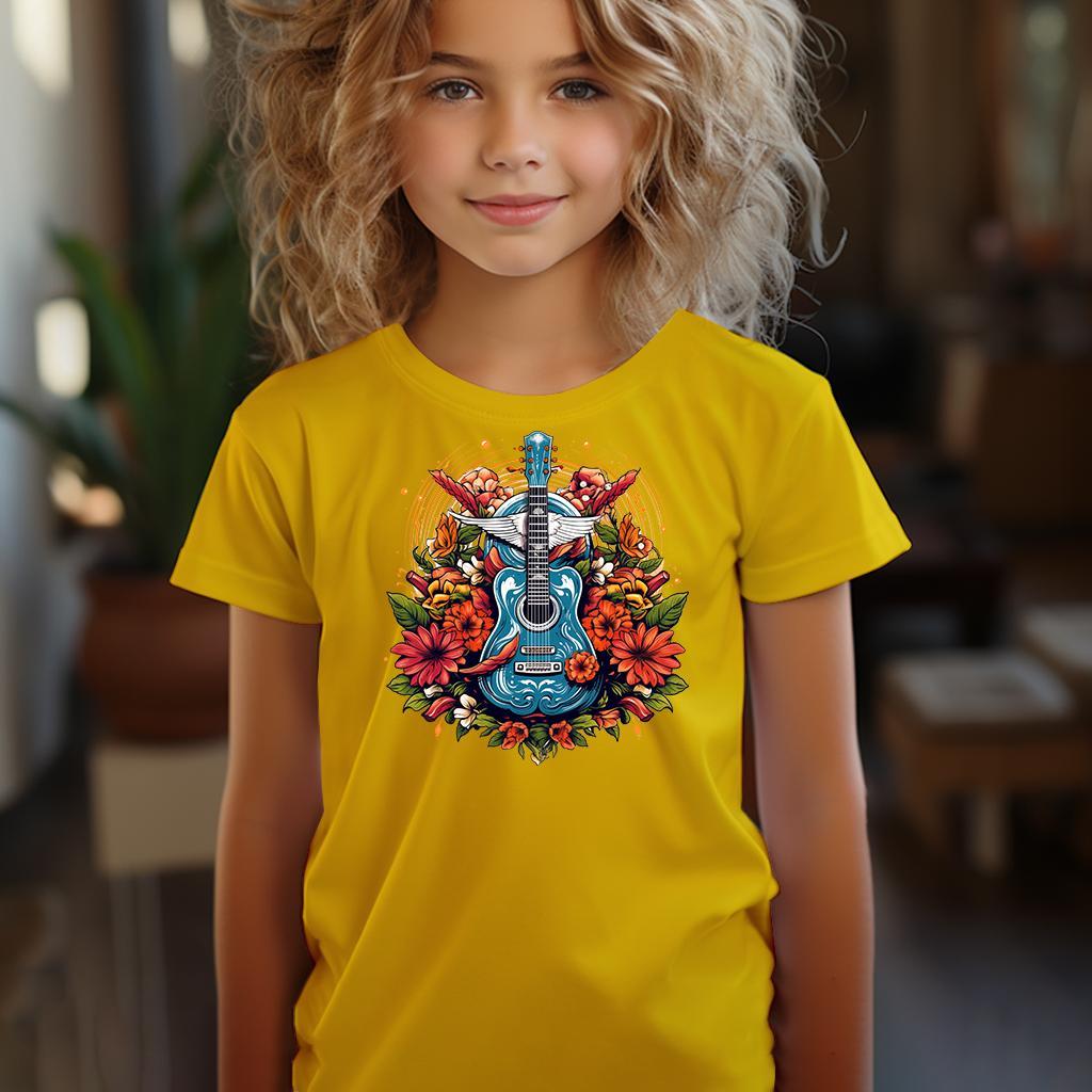 Camiseta Majica sa štampanim printom Cam 397, Dečija, Zlatne boje