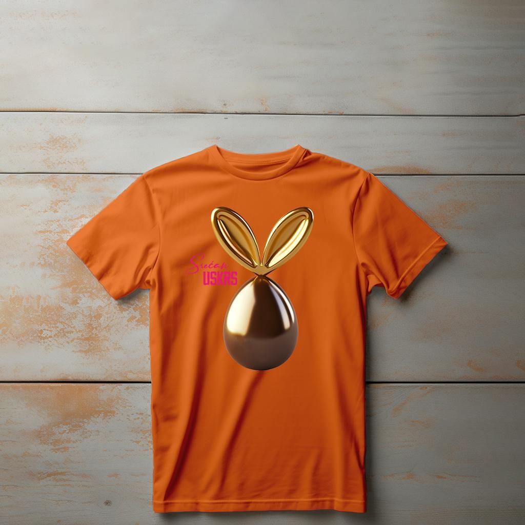 Camiseta Majica sa štampanim printom Cam 135, Dečija, Narandžasta