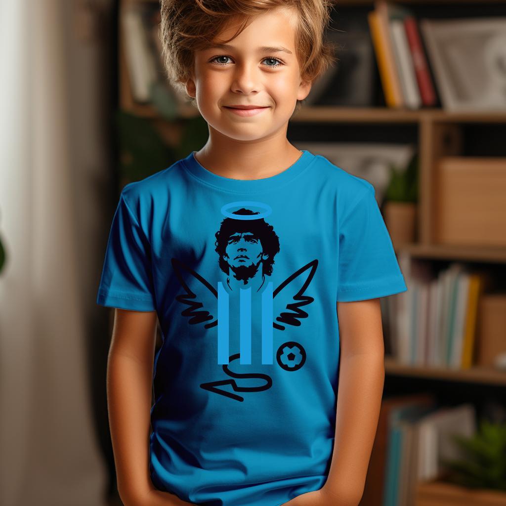 Camiseta Majica sa štampanim printom Cam 464, Dečija, Akva