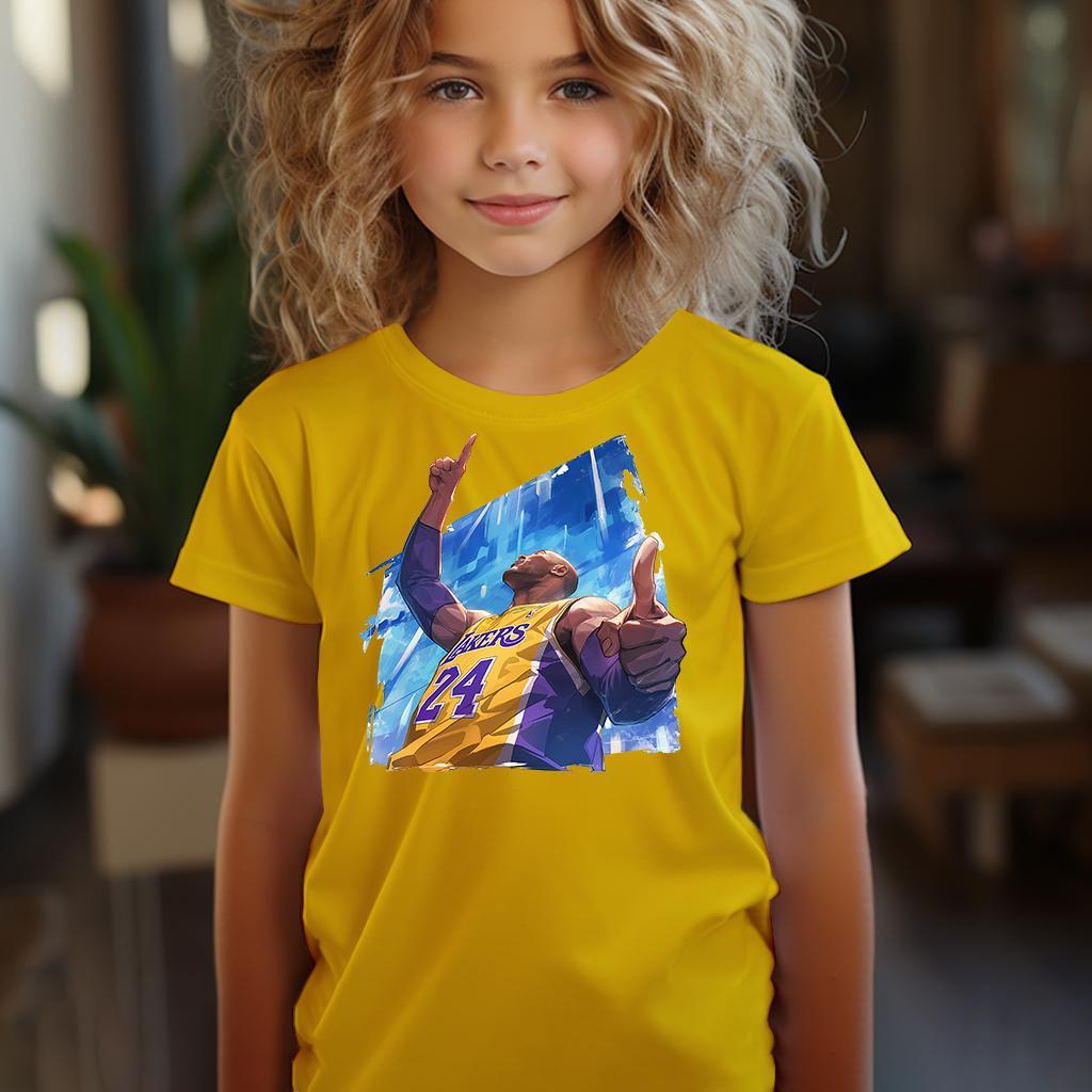 Camiseta Majica sa štampanim printom Cam 461, Dečija, Zlatne boje