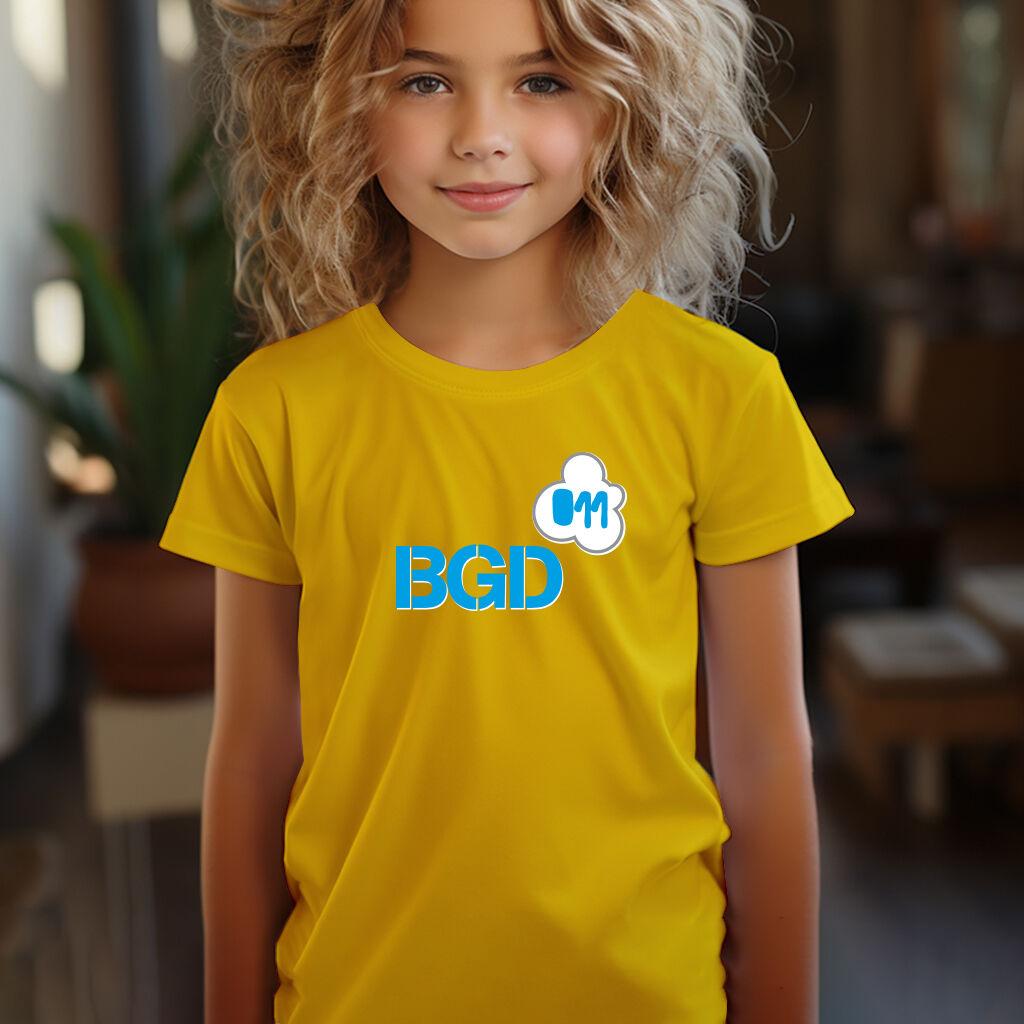 Camiseta Majica sa štampanim printom Cam 277, Dečija, Zlatne boje