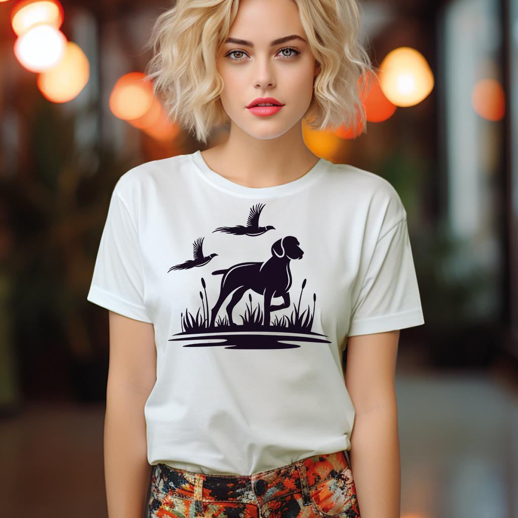 Camiseta Majica sa štampanim printom Cam 436, Ženska, Bela