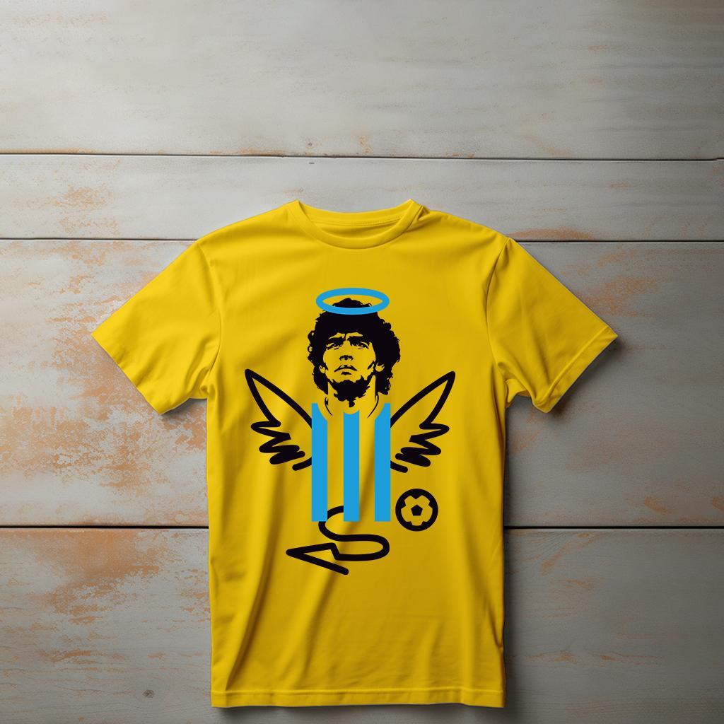 Camiseta Majica sa štampanim printom Cam 464, Dečija, Zlatne boje