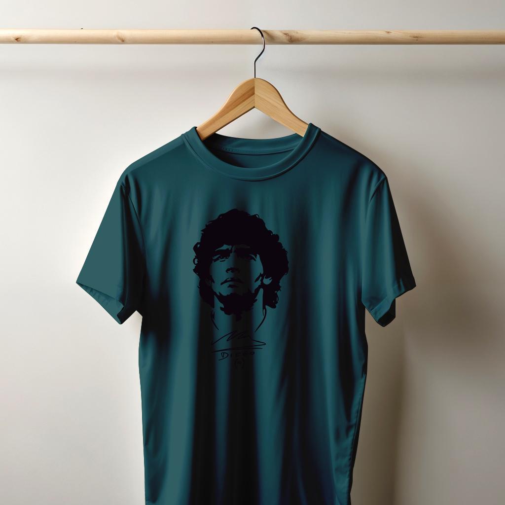 Camiseta Majica sa štampanim printom Cam 463, Muška, Petrolej
