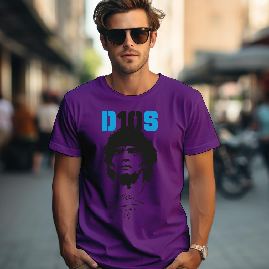 Camiseta Majica sa štampanim printom Cam 468, Muška, Patlidžan