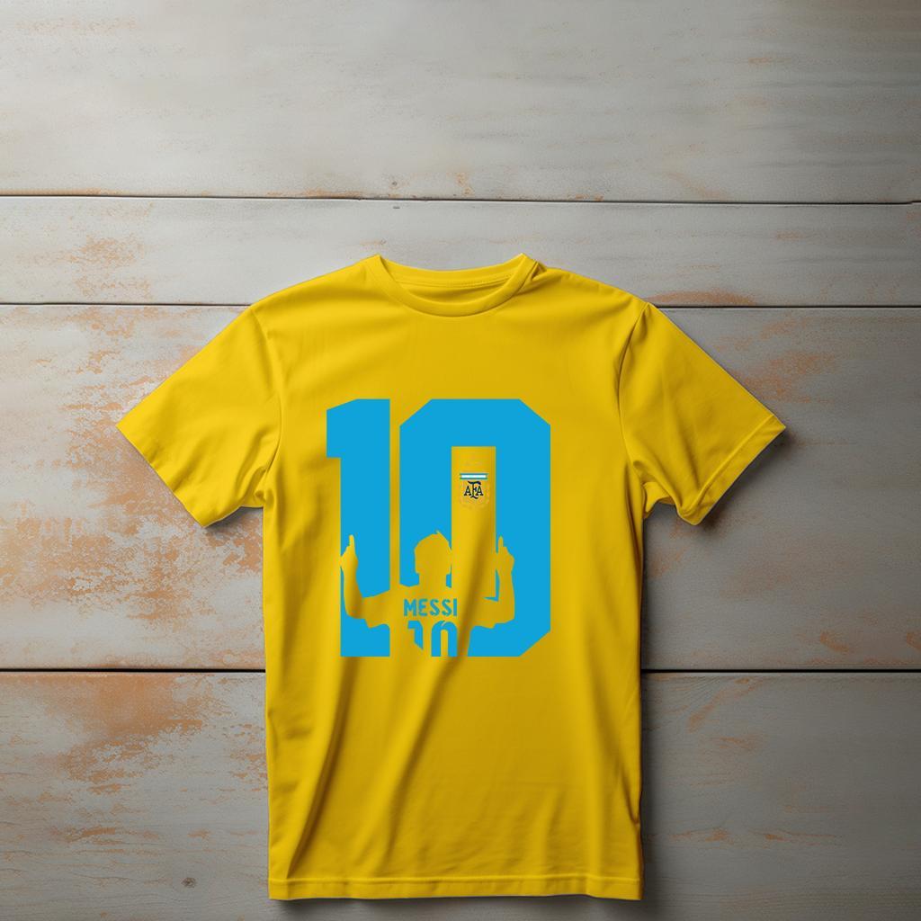 Camiseta Majica sa štampanim printom Cam 466, Dečija, Zlatne boje