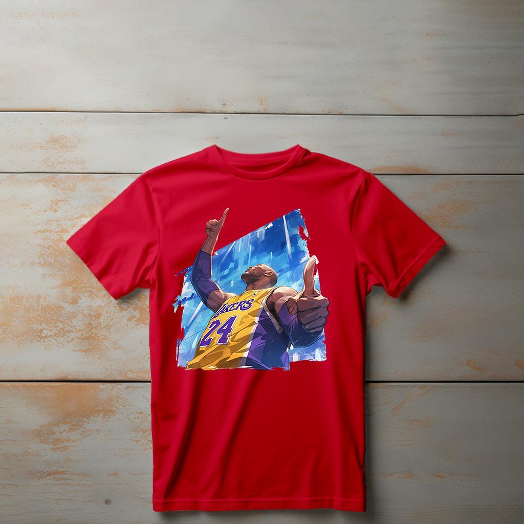 Camiseta Majica sa štampanim printom Cam 461, Dečija, Crvena