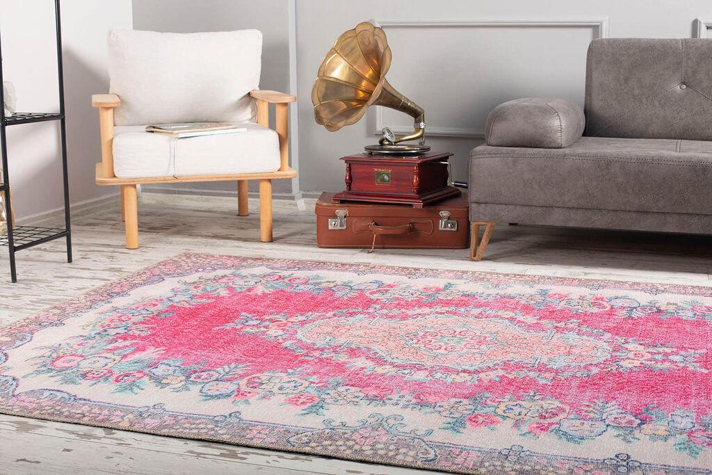 Conceptum Hypnose Tepih Blues Chenille 250, 75x150cm, Roze