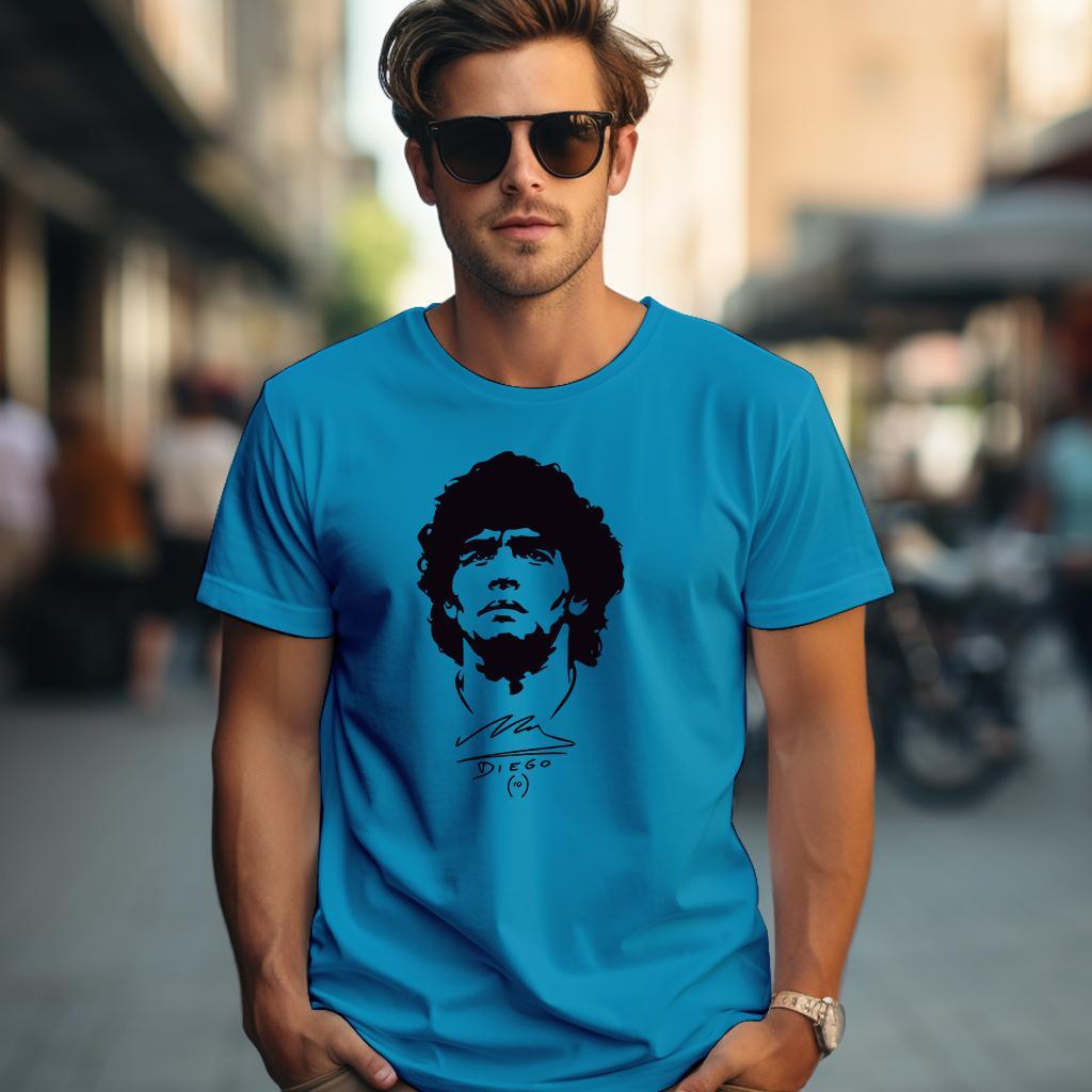 Camiseta Majica sa štampanim printom Cam 463, Muška, Akva