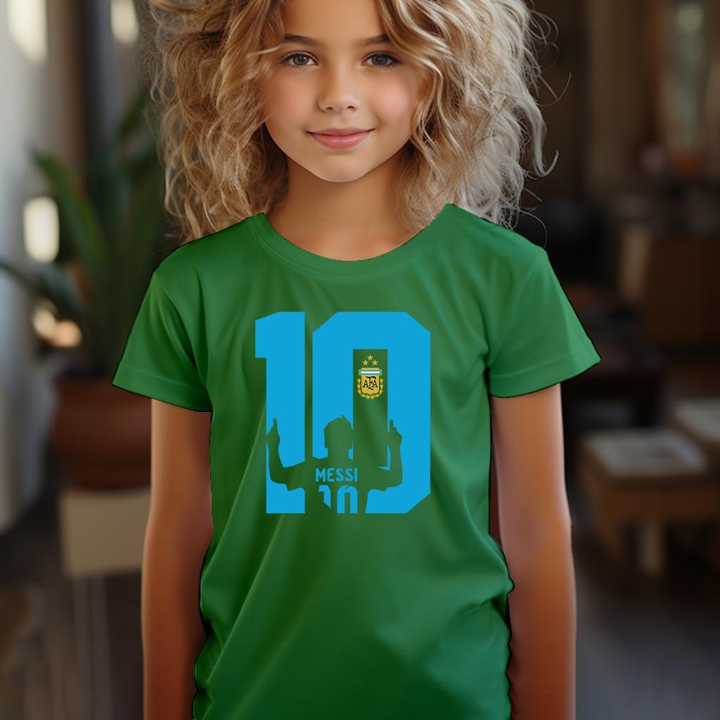 Camiseta Majica sa štampanim printom Cam 466, Dečija, Zelena