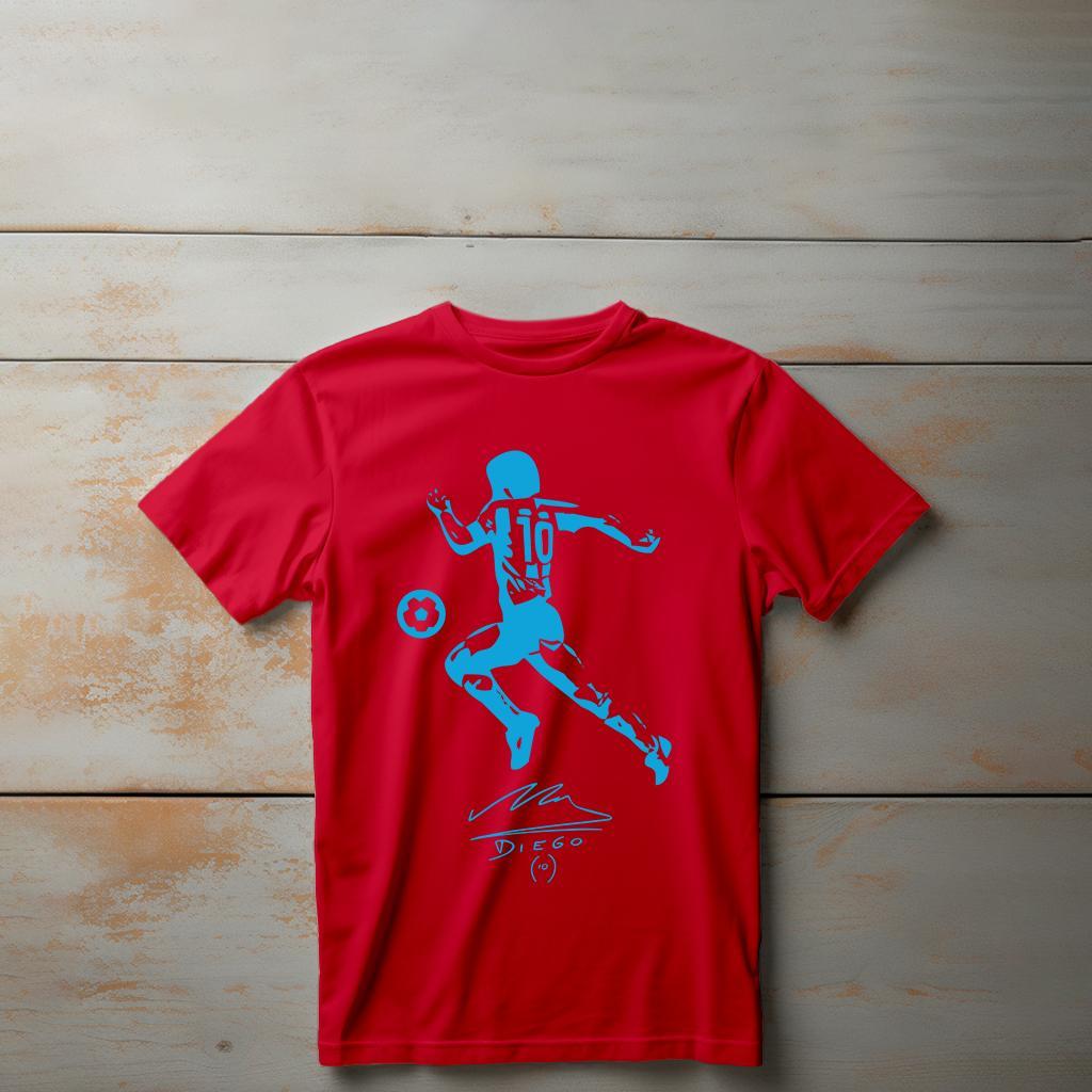 Camiseta Majica sa štampanim printom Cam 467, Dečija, Crvena