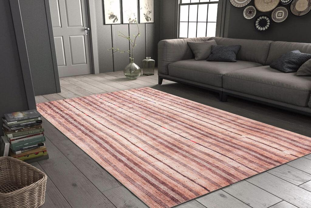 Conceptum Hypnose Tepih Funk Chenille 256, 75x230cm, Ružičasta