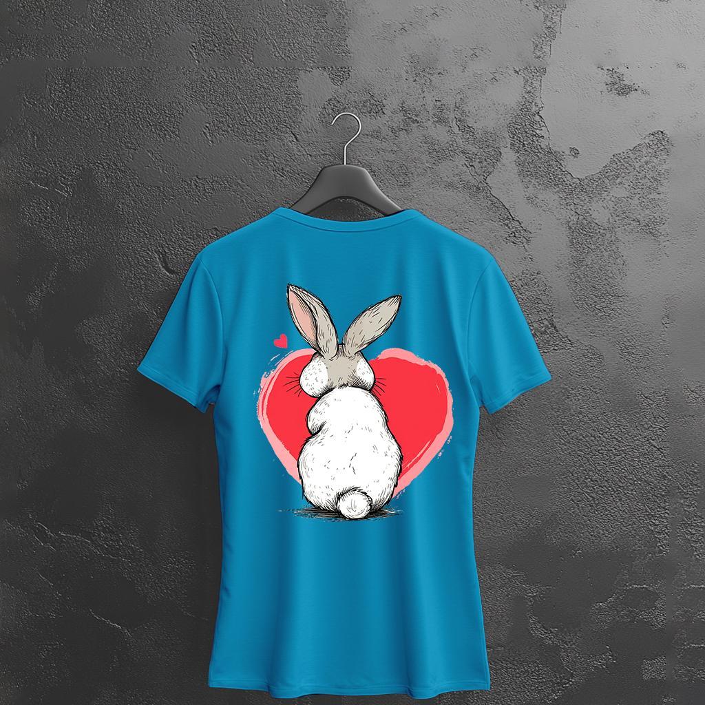 Camiseta Majica sa štampanim printom Cam 132, Ženska, Akva