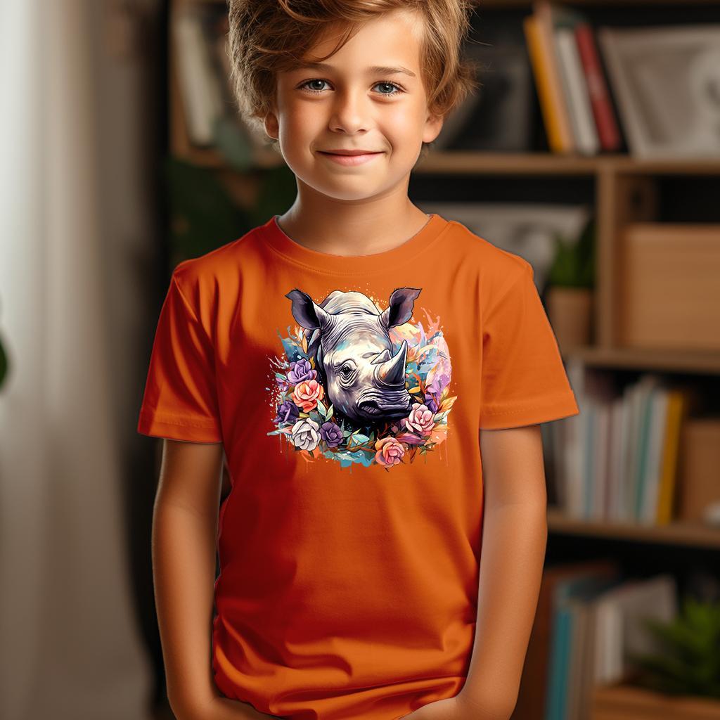 Camiseta Majica sa štampanim printom Cam 398, Dečija, Narandžasta