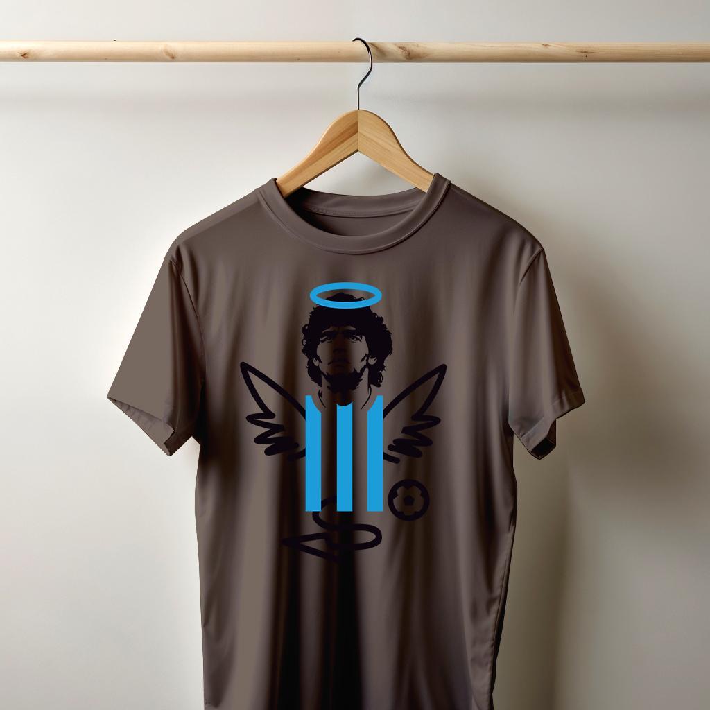 Camiseta Majica sa štampanim printom Cam 464, Muška, Smeđa