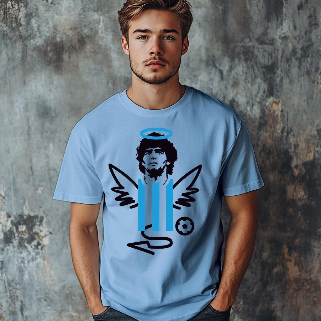 Camiseta Majica sa štampanim printom Cam 464, Muška, Cijan