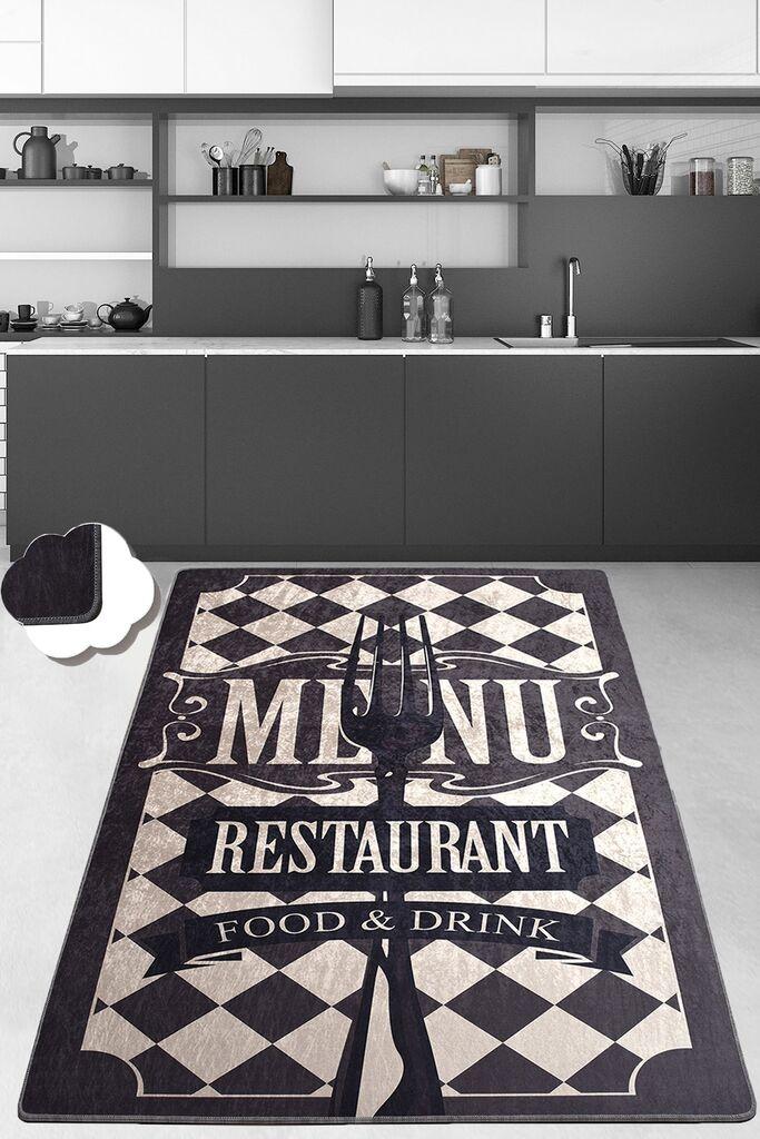 Conceptum Hypnose Tepih Food And Drink, 80x120cm, Crni