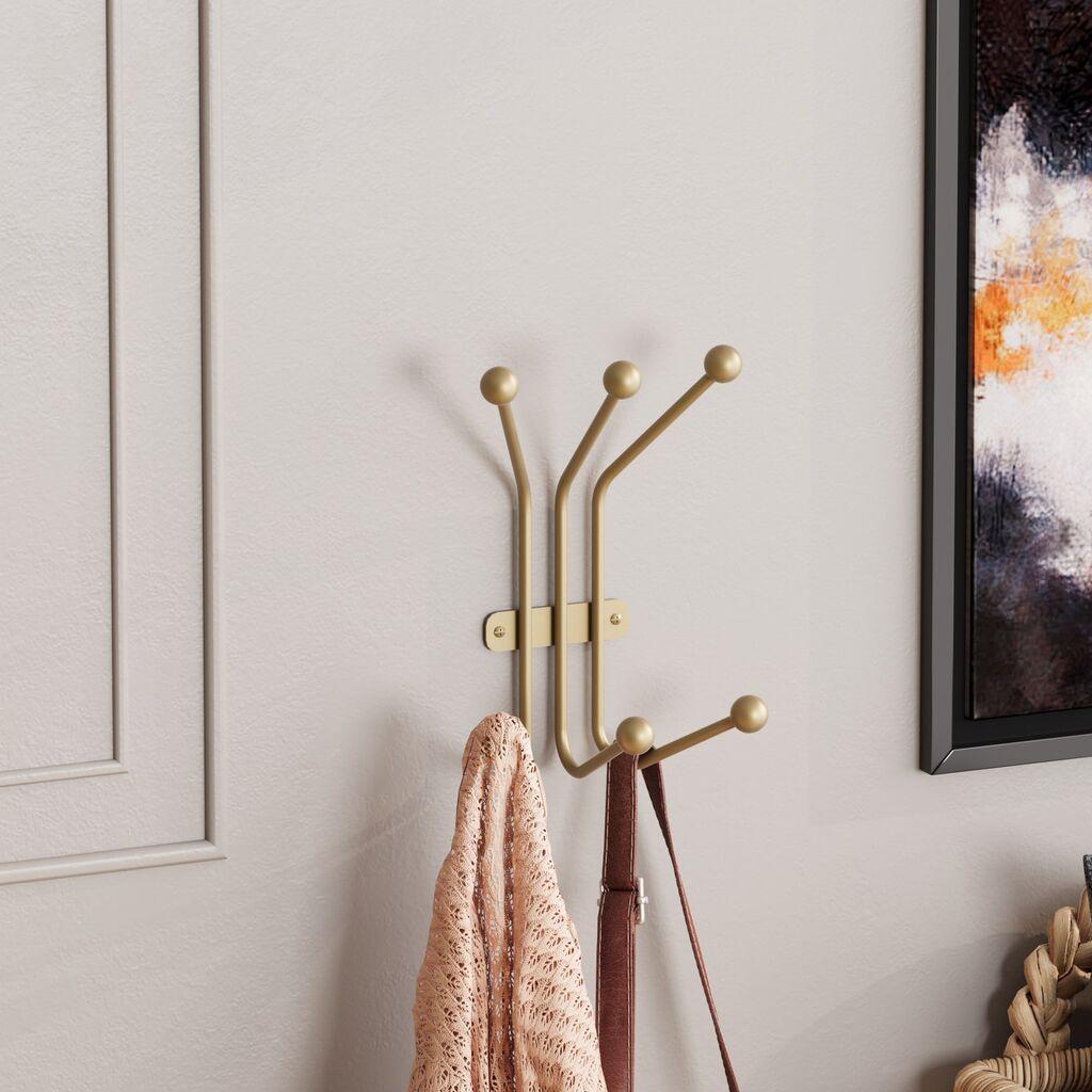 Wallity Kuka za kačenje Ant, Zlatne boje