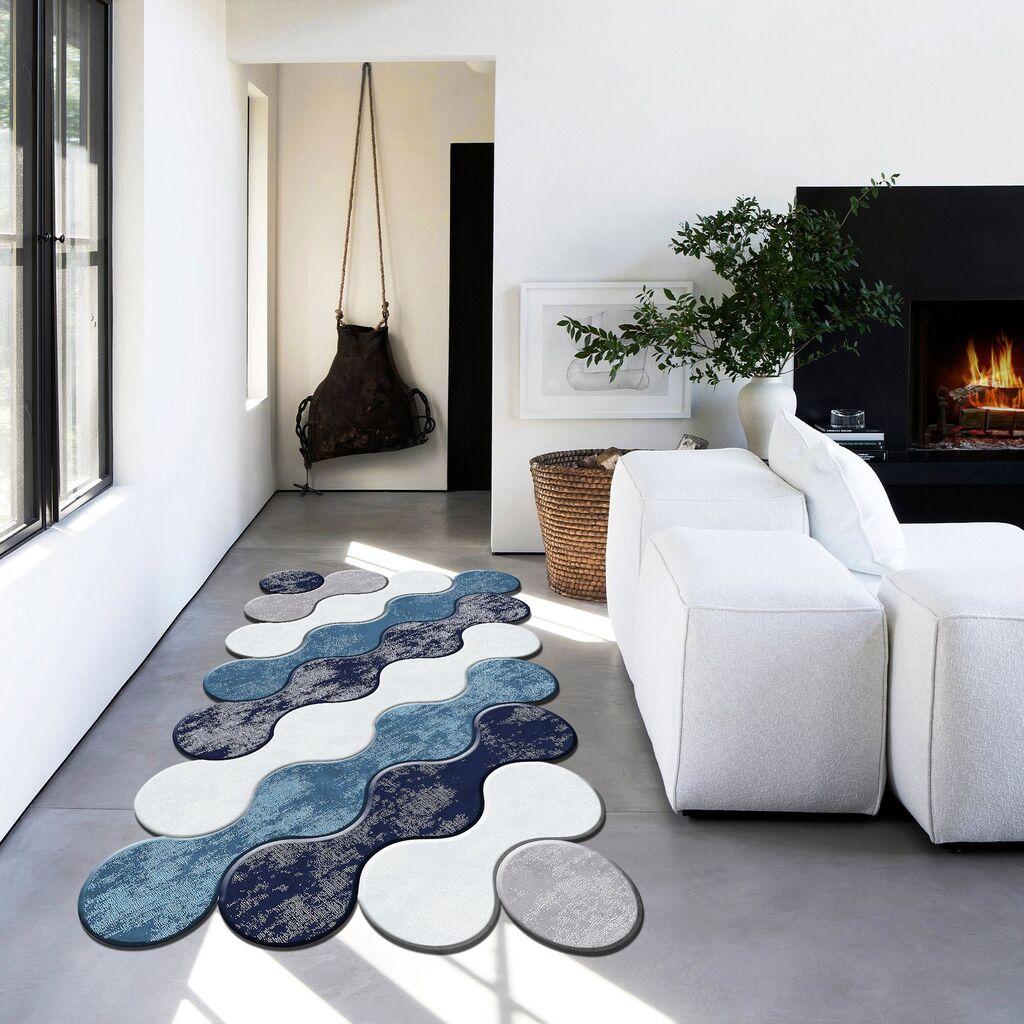 Conceptum Hypnose Tepih Wookece298, 80x50cm, Plavi