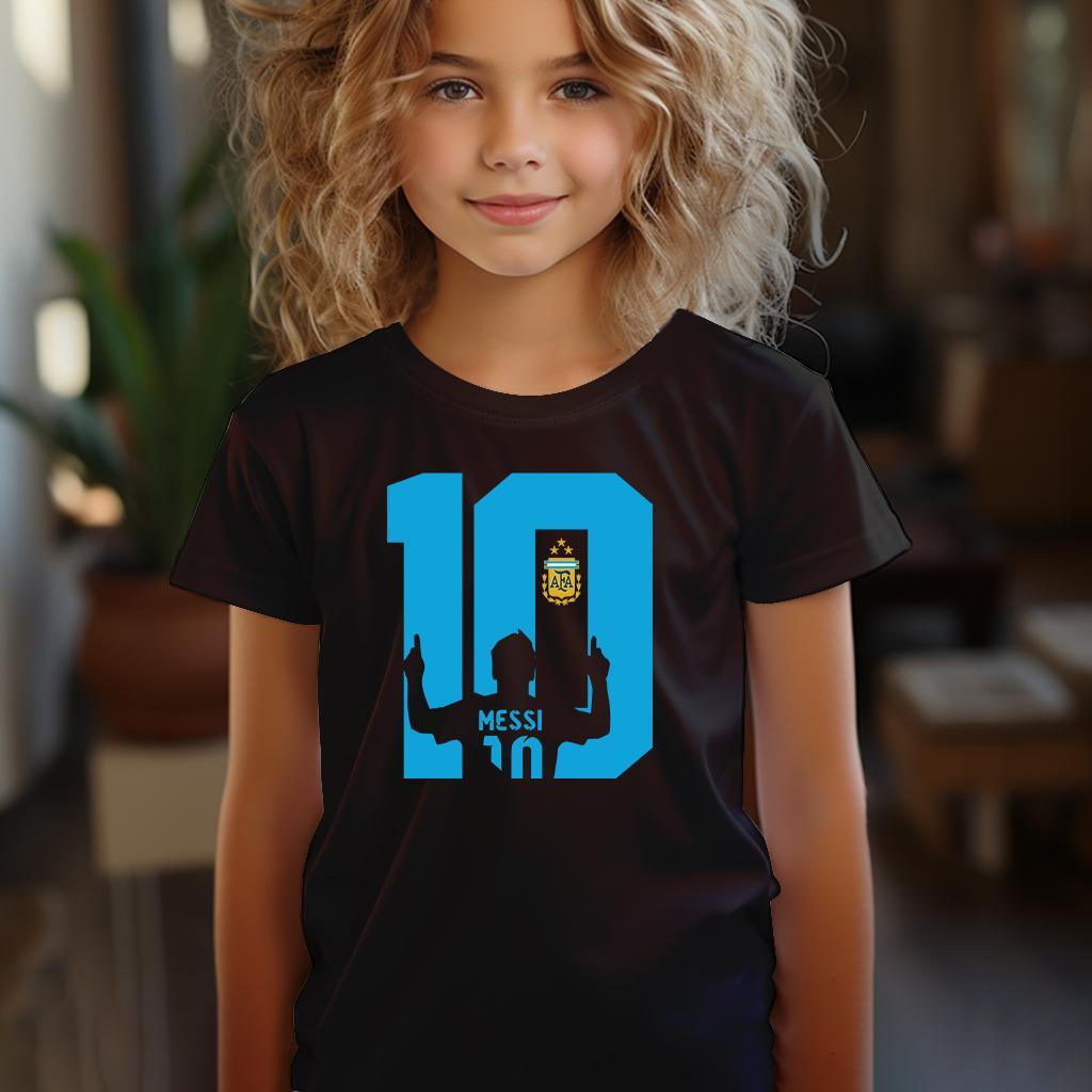 Camiseta Majica sa štampanim printom Cam 466, Dečija, Čokolada