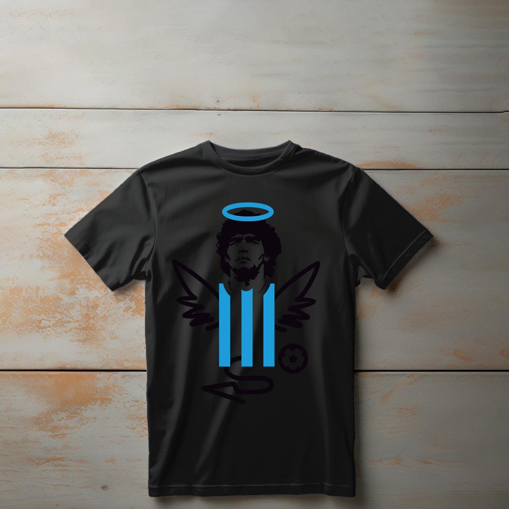 Camiseta Majica sa štampanim printom Cam 464, Dečija, Crna