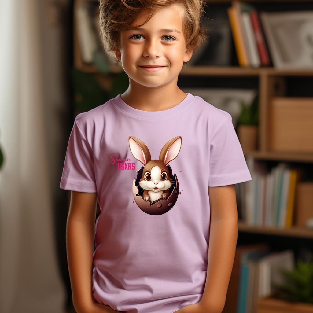 Camiseta Majica sa štampanim printom Cam 142, Dečija, Svetlo roze