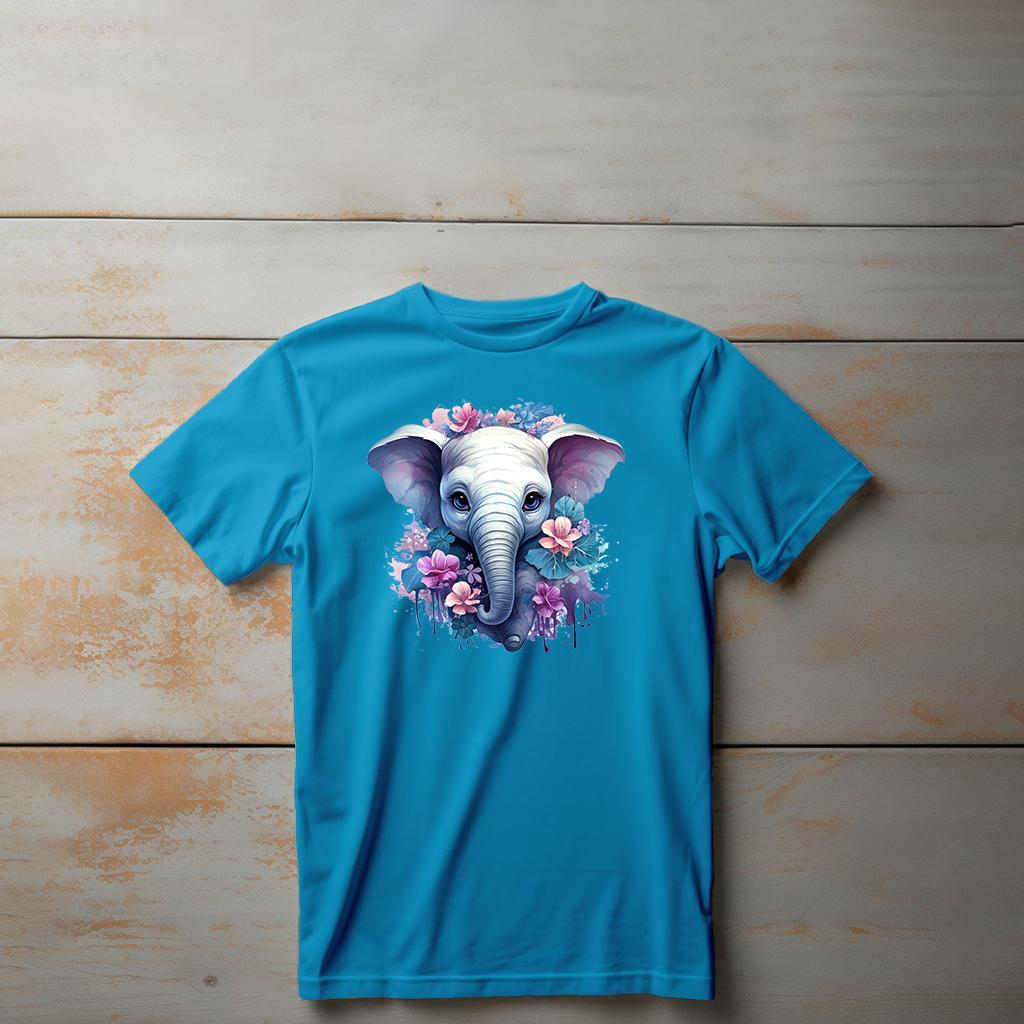 Camiseta Majica sa štampanim printom Cam 396, Dečija, Akva