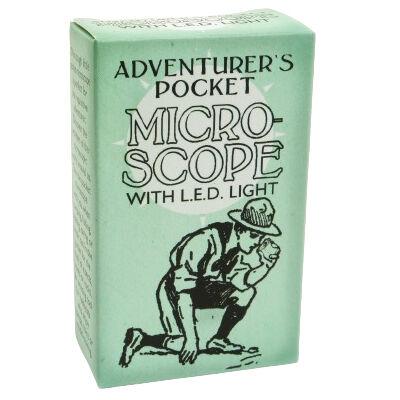 Džepni mikroskop sa LED lampom Adventurers
