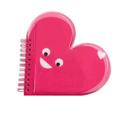 Agenda Heart Mallo Padded, Crvena