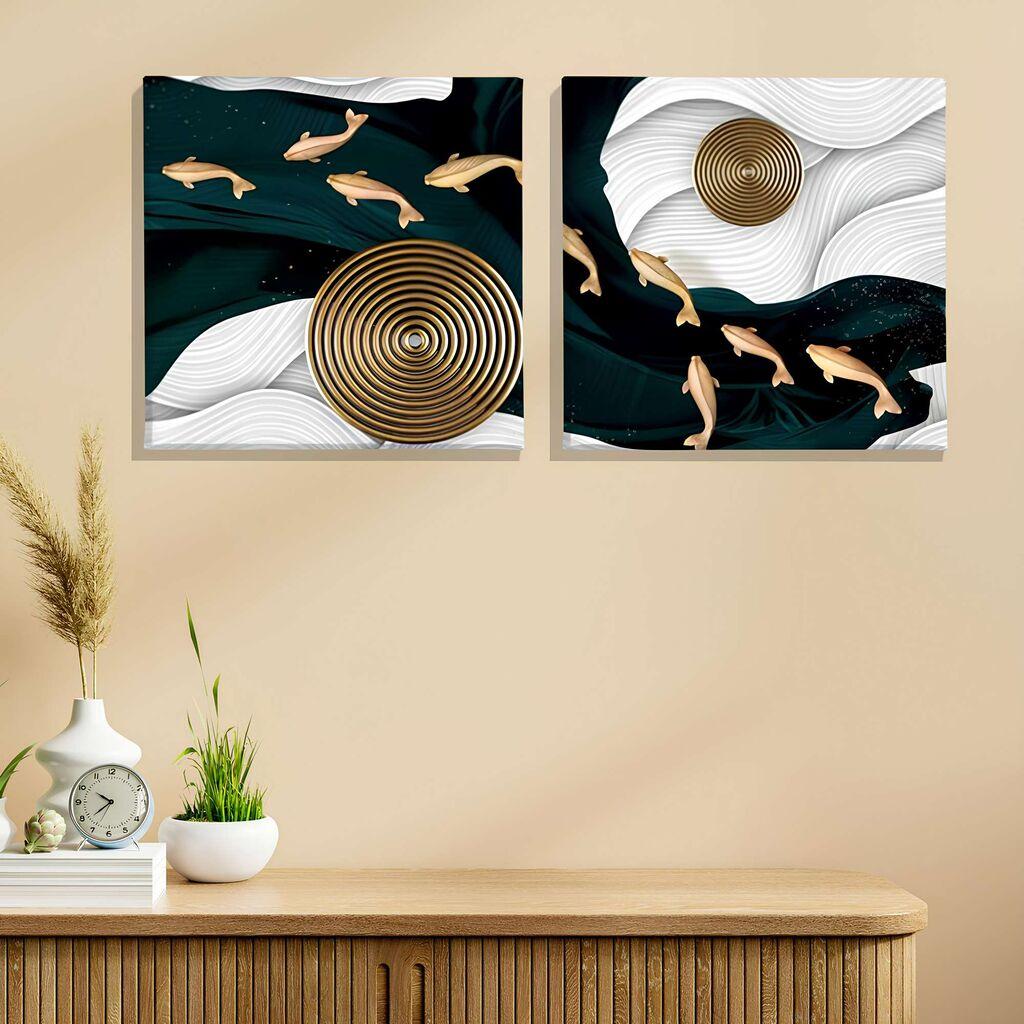 Wallity Slika ASR_CNV2-20, 30x30cm, 2 dela