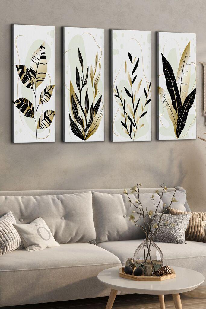 Wallity Slika Ersycnvs4Asm6, 30x90 cm, 4 dela