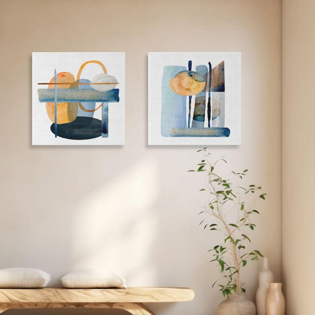 Wallity Slika ASR_CNVS25-13, 50x50cm, 2 dela