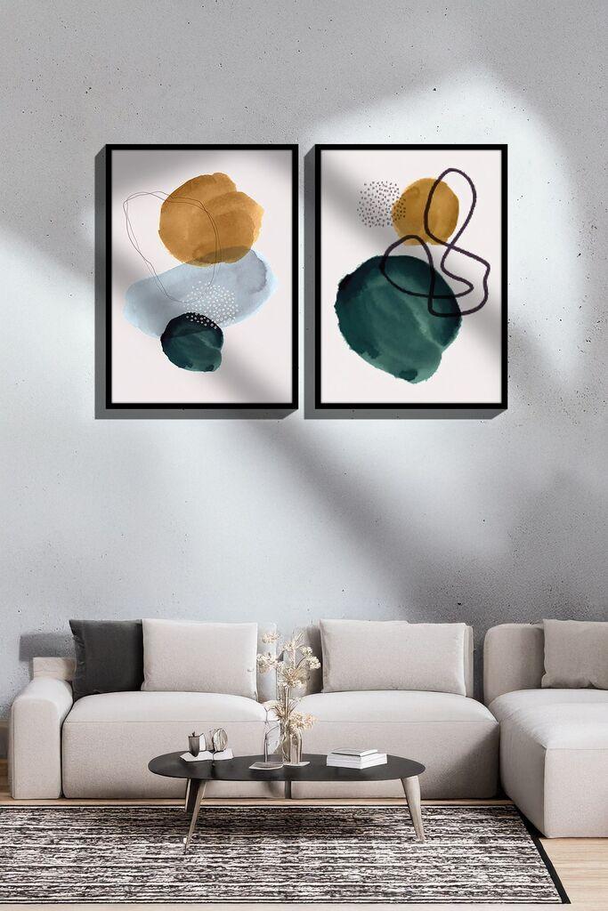 Wallity Uramljena slika Ersy2Limodel7, 33x48 cm, 2 dela