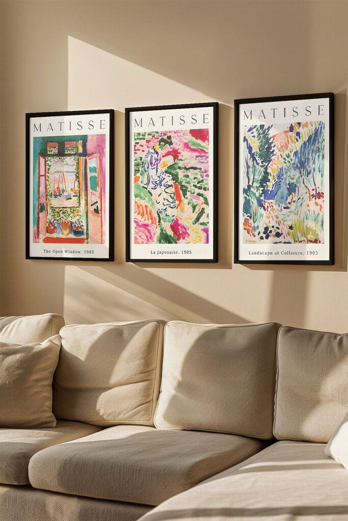 Wallity Uramljena slika Artvmodel23, 33x48 cm, 3 dela