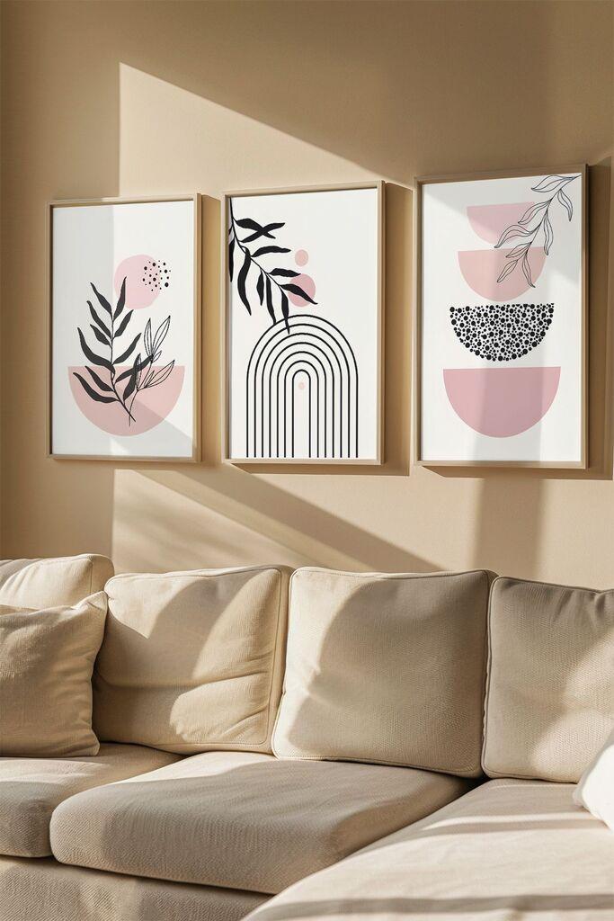 Wallity Uramljena slika Artvmodel2, 33x48 cm, 3 dela