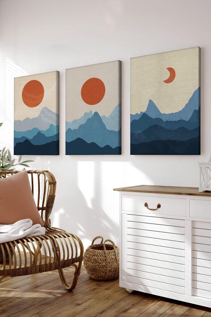 Wallity Slika 3Cnvs7, 20x30 cm, 3 dela