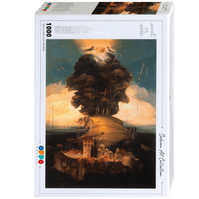 ODDO Slagalica Serbian Art Collection, Milić od Mačve, Atoski vrtovi II, 1000 delova