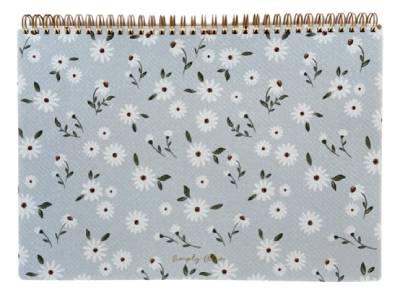 Stoni nedeljni planer Blue Daisies, A4