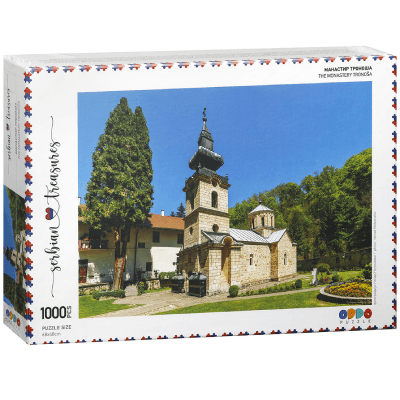 ODDO Slagalica Serbian Treasures Collection, Manastir Tronoša, 1000 delova