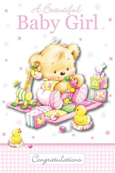 Čestitka Congrats Baby Girl